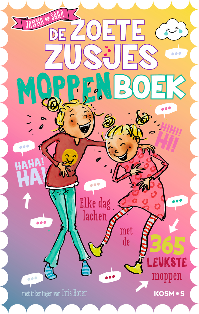 Omslag van De Zoete Zusjes moppenboek