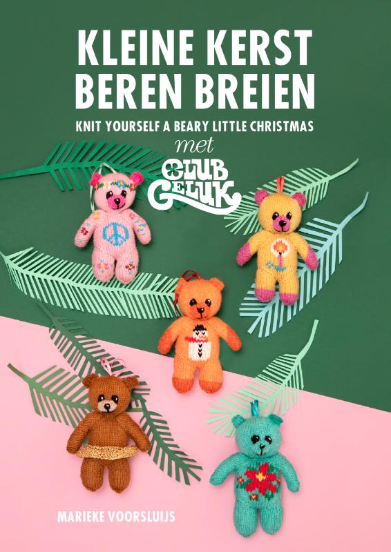 Omslag van Kleine kerstberen breien met club geluk
