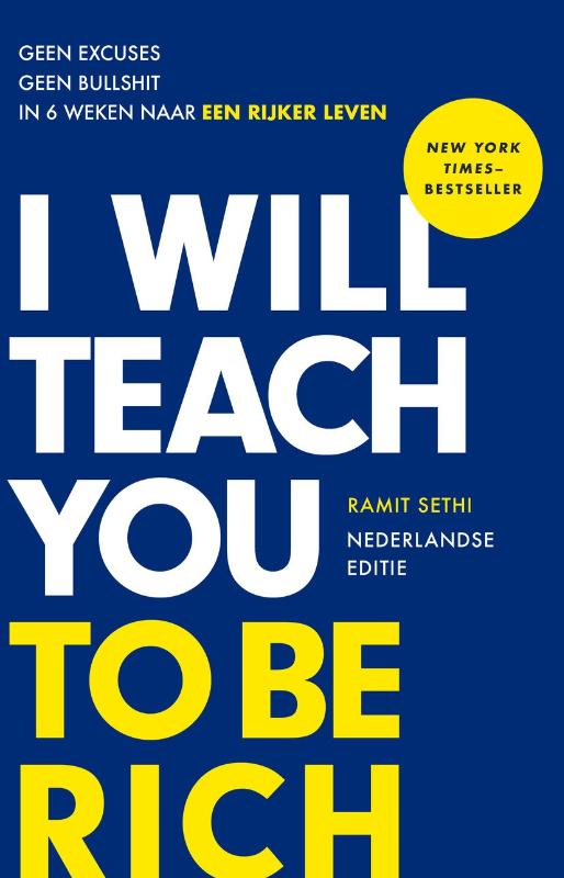 Omslag van I Will Teach You To Be Rich