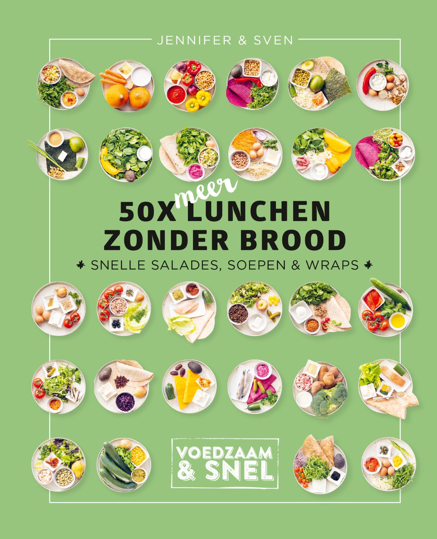 Omslag van 50x meer lunchen zonder brood