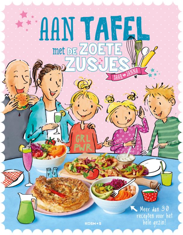 Omslag van Aan tafel met de Zoete Zusjes