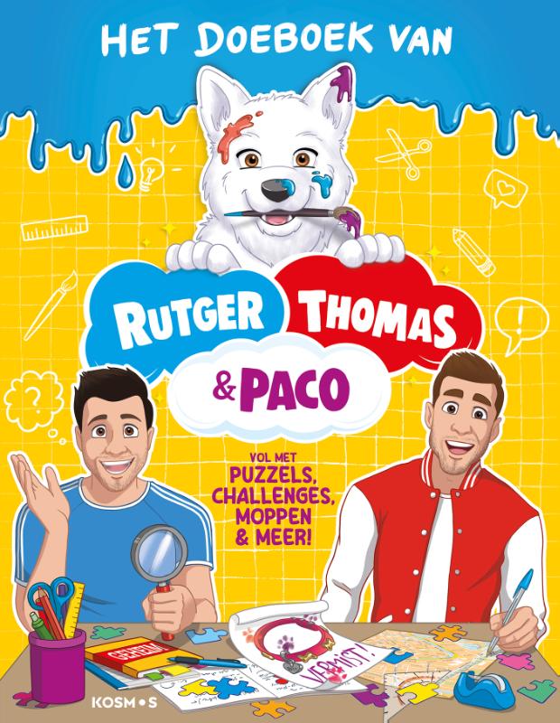 Omslag van Het doeboek van Rutger, Thomas en Paco