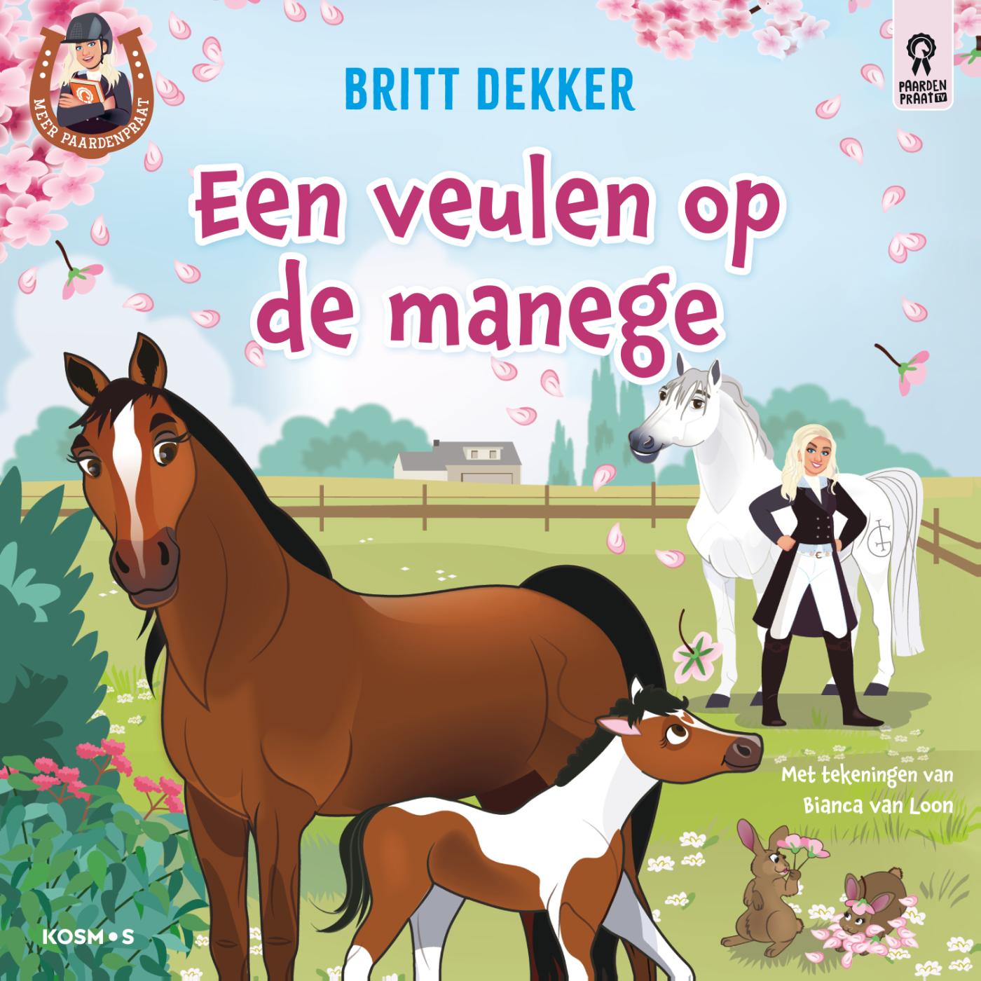 Omslag van Een veulen op de manege