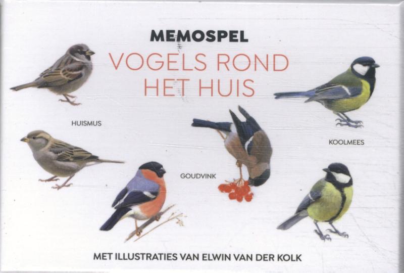 Omslag van Vogels rond het huis - memospel