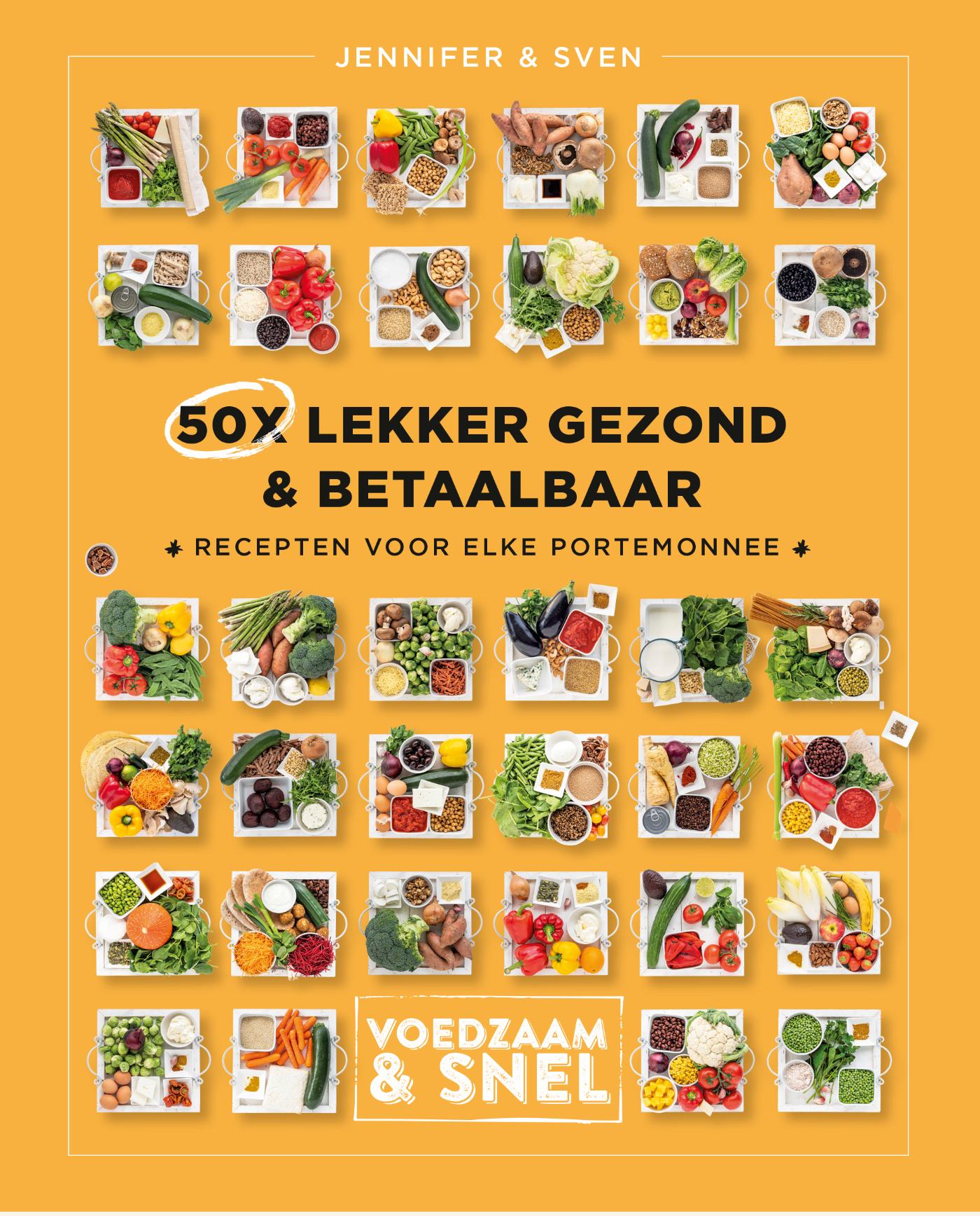 Omslag van 50x lekker gezond & betaalbaar