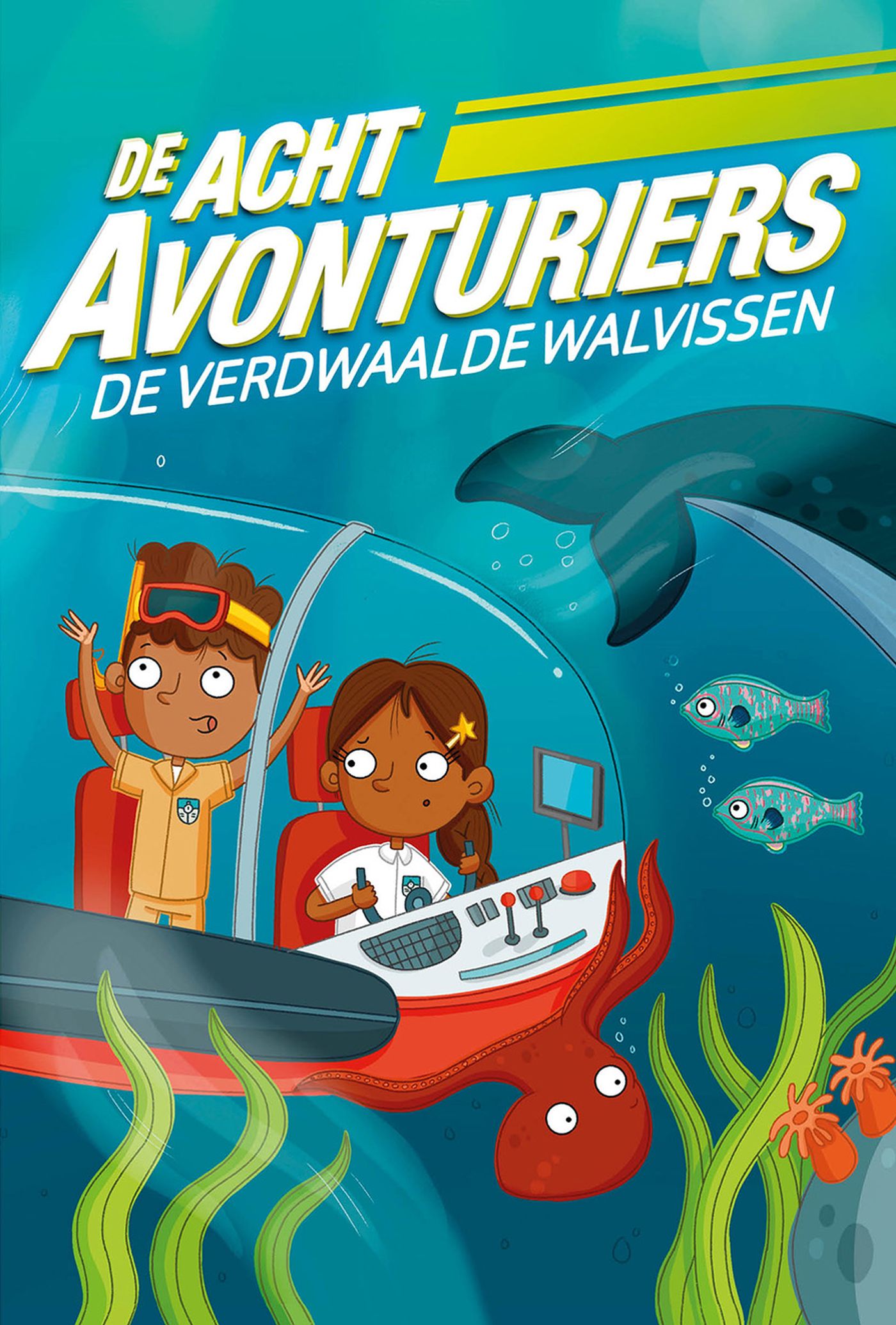 Omslag van De verdwaalde walvissen