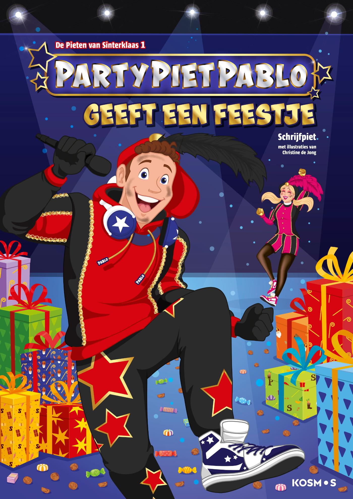 Omslag van Party Piet Pablo geeft een feestje