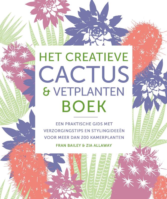 Omslag van Het creatieve cactus en vetplanten boek