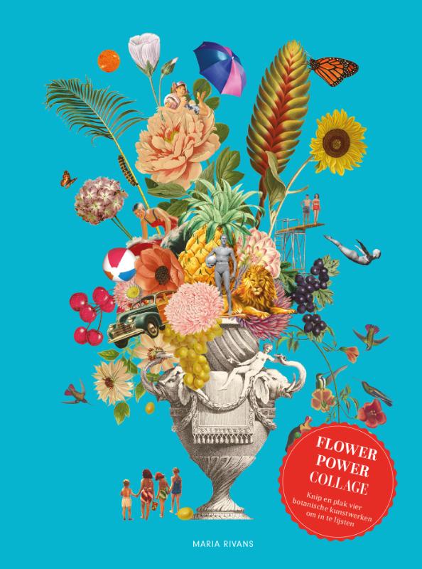 Omslag van Flower power collage