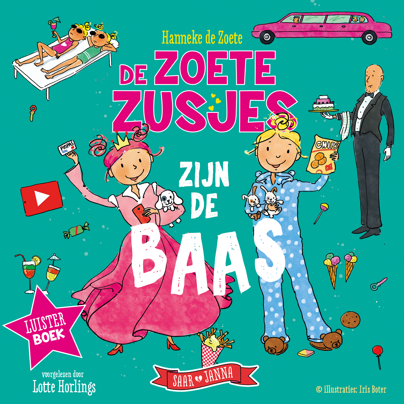 Omslag van De Zoete Zusjes zijn de baas