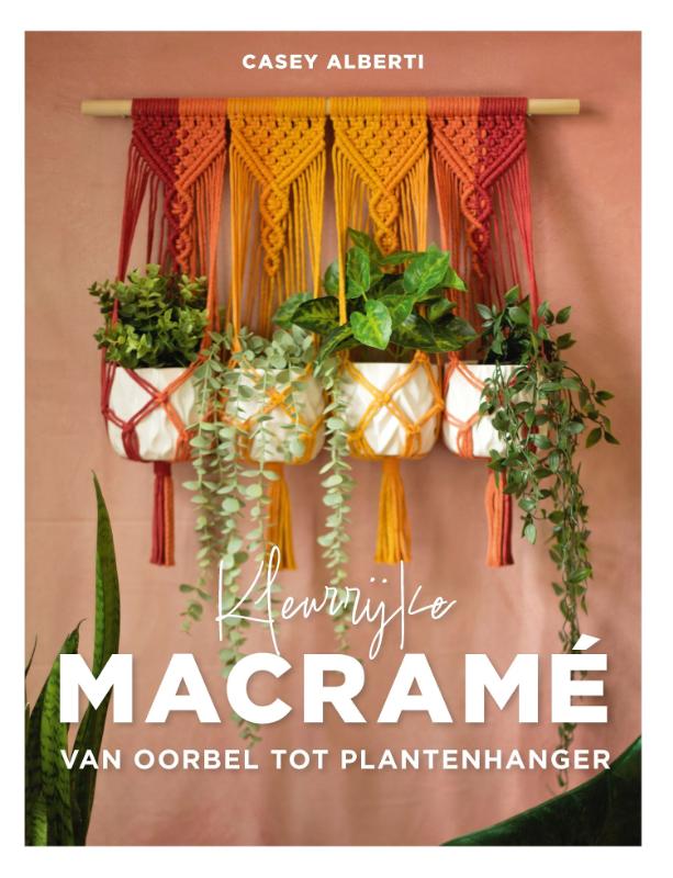 Omslag van Kleurrijke macramé