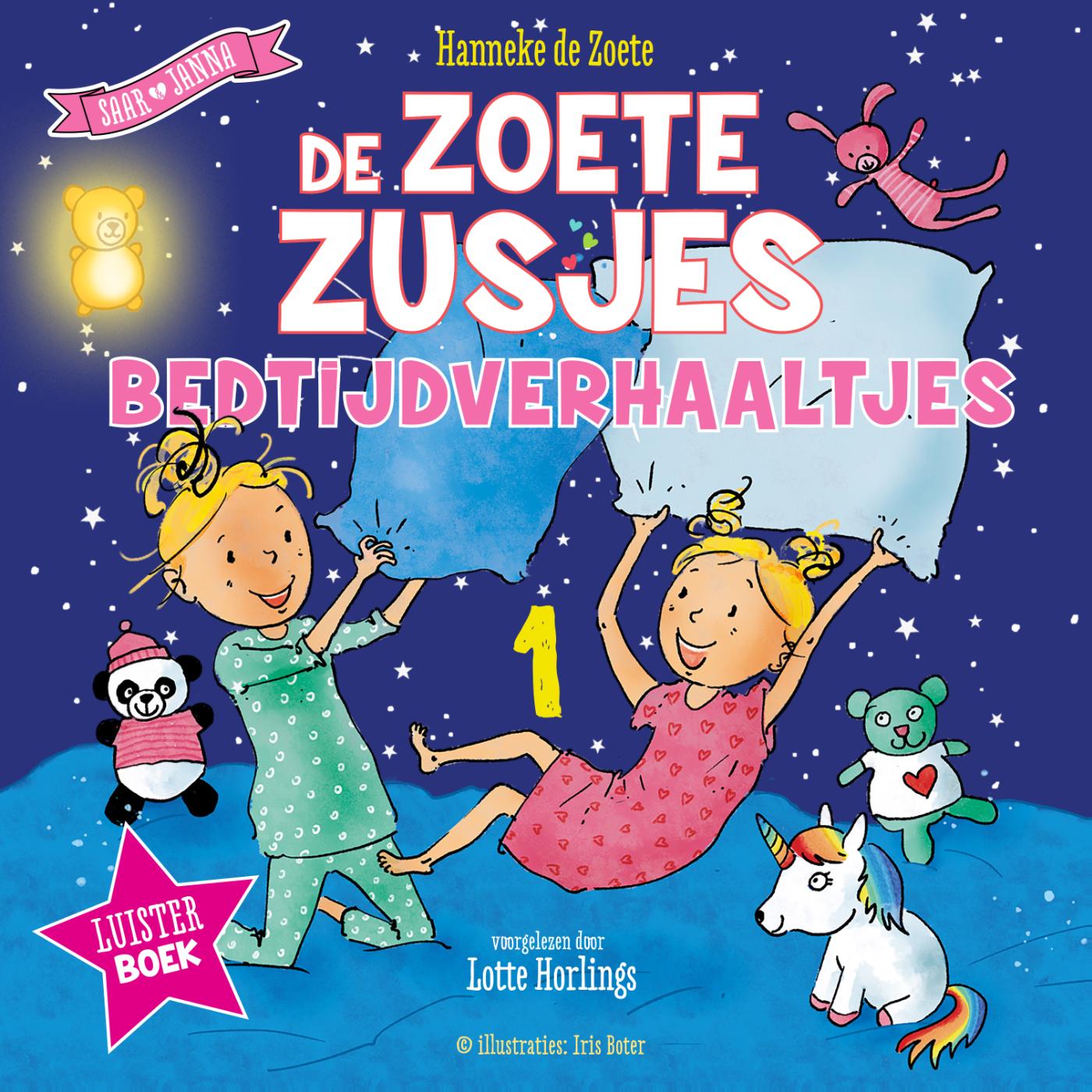 Omslag van De Zoete Zusjes bedtijdverhaaltjes 1