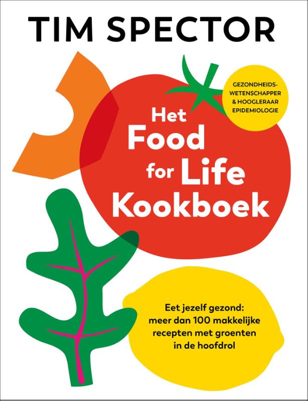 Omslag van Het food for life kookboek