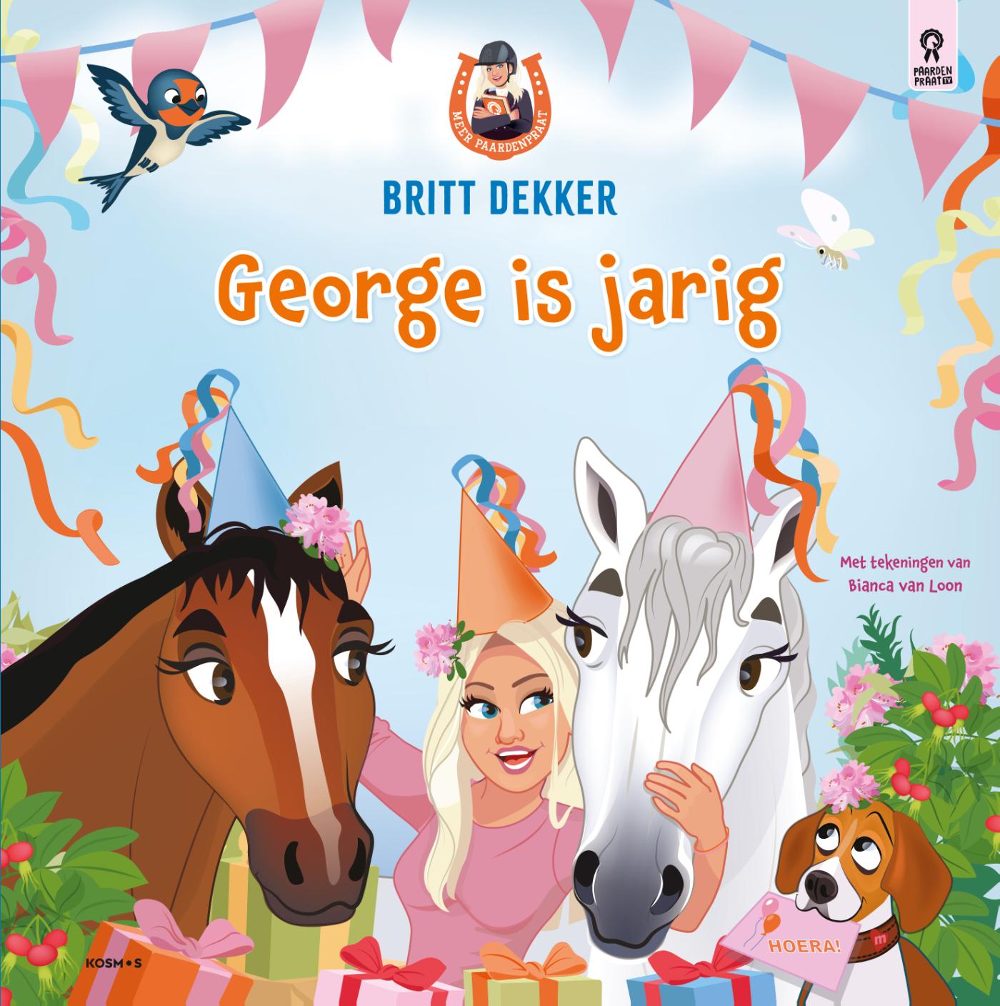Omslag van George is jarig