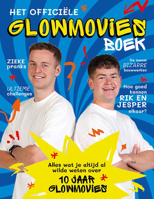 Omslag van Het officiële Glowmovies boek