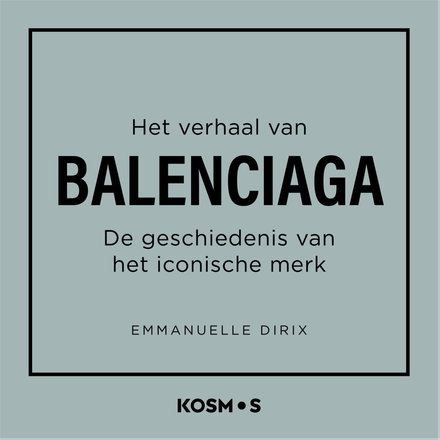 Omslag van Het verhaal van Balenciaga