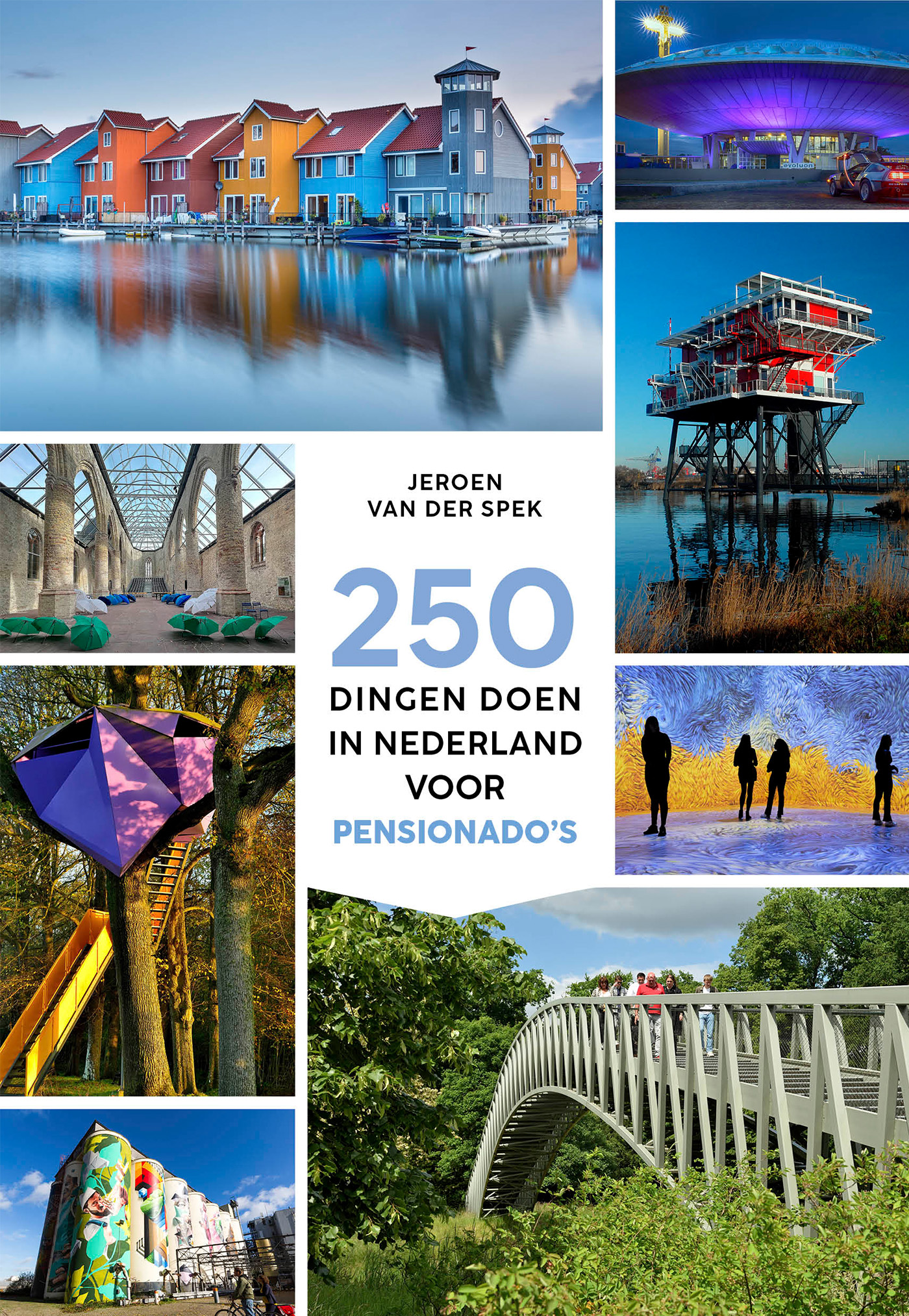 Omslag van 250 dingen doen in Nederland voor pensionado's