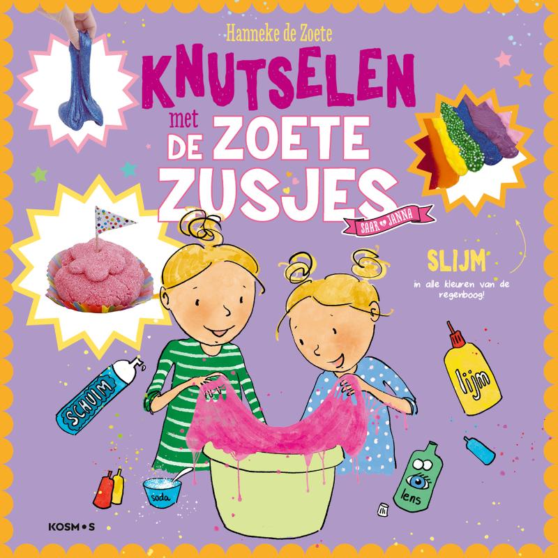 Omslag van Knutselen met de Zoete Zusjes - slijm