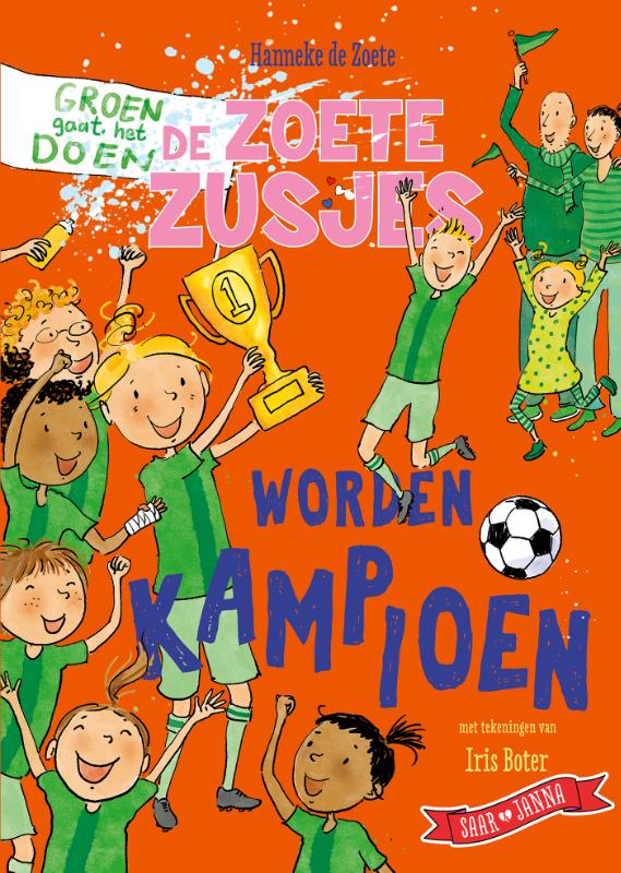 Omslag van De Zoete Zusjes worden kampioen