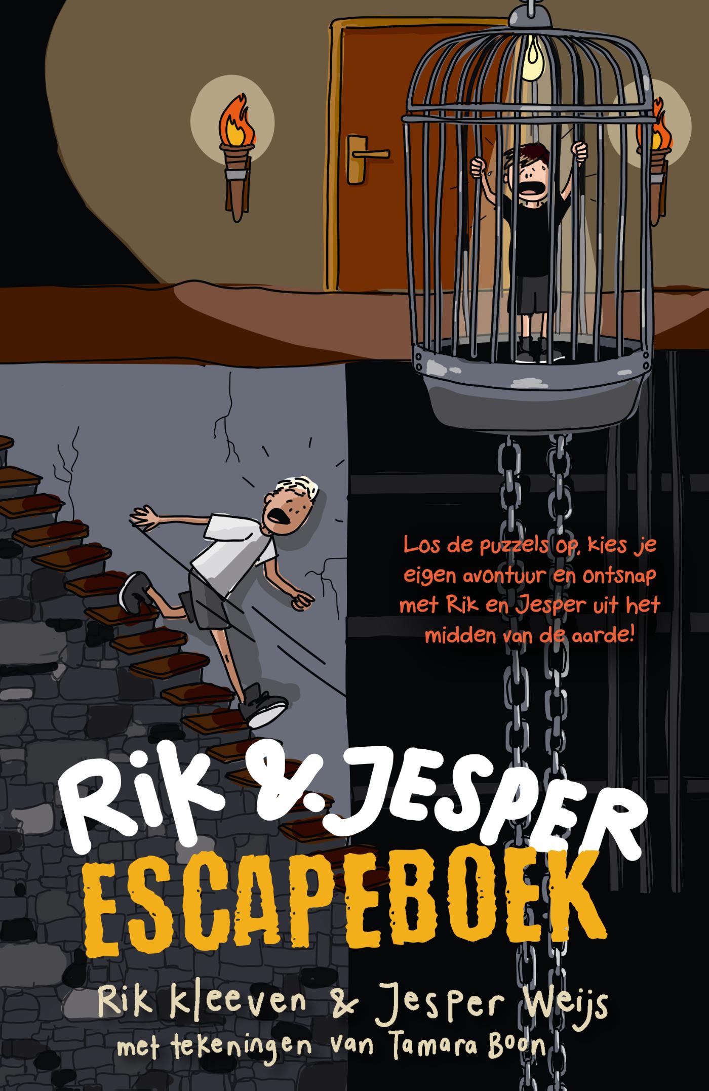 Omslag van Rik en Jesper escapeboek