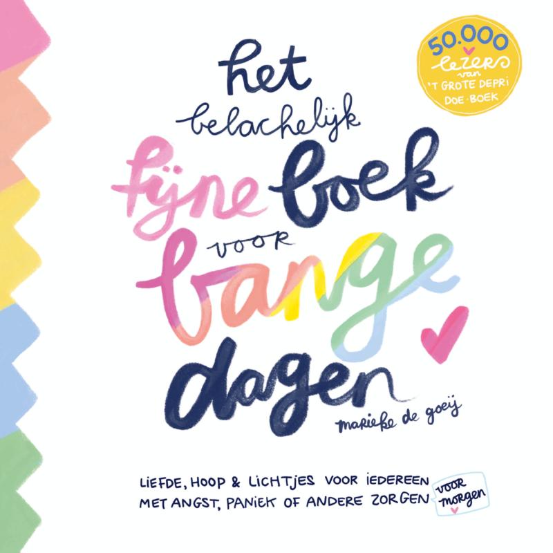 Omslag van Het Belachelijk Fijne Boek voor Bange Dagen