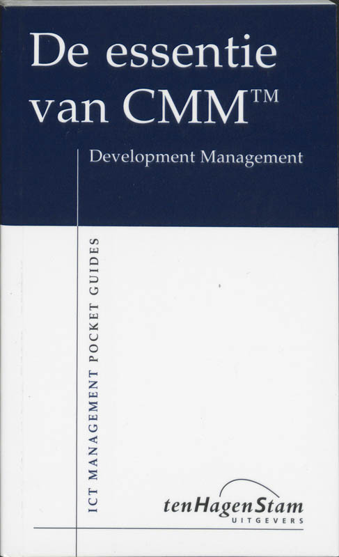 Omslag van De esemtie van CMM tm