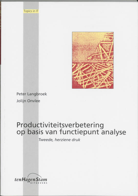 Omslag van Productiviteitsverbetering op basis van functiepuntanalyse