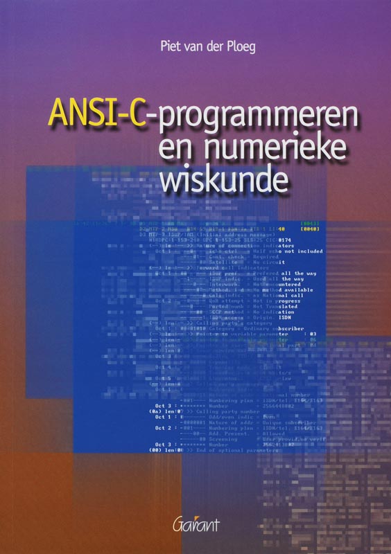 Omslag van Ansi-C programmeren en numerieke wiskunde