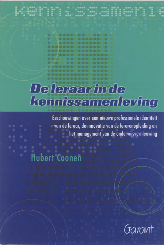 Omslag van De leraar in de kennissamenleving