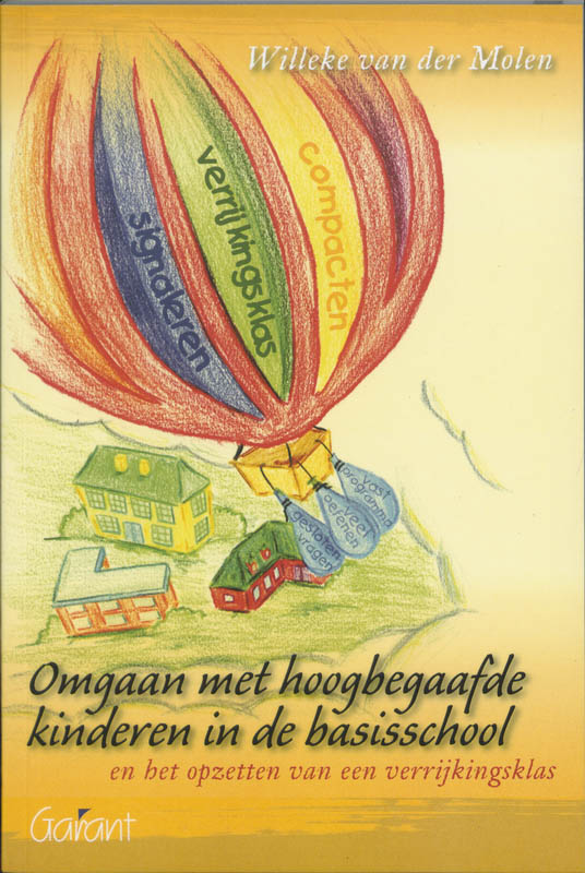 Omslag van Omgaan met hoogbegaafde kinderen in de basisschool