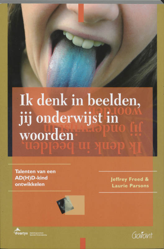 Omslag van Ik denk in beelden, jij onderwijst in woorden
