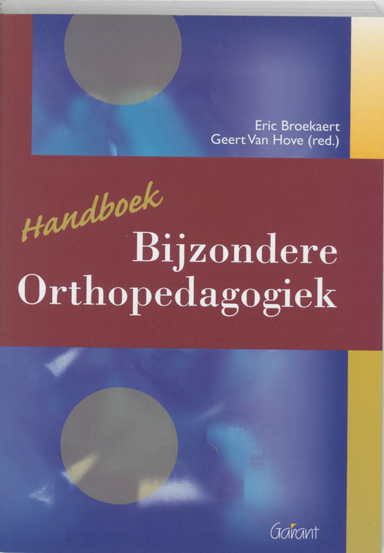 Omslag van Handboek bijzondere orthopedagogiek