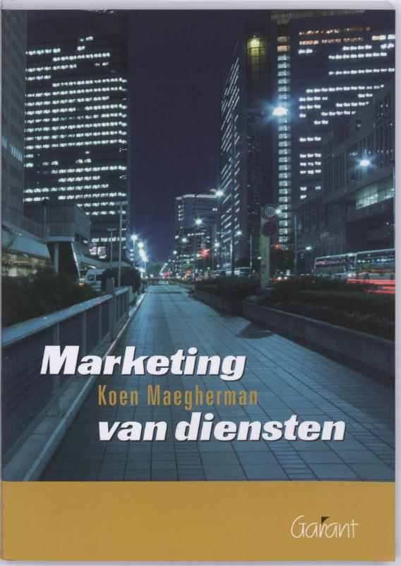 Omslag van Marketing van diensten