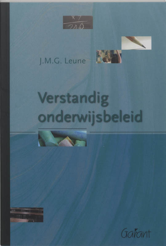 Omslag van Verstandig onderwijsbeleid
