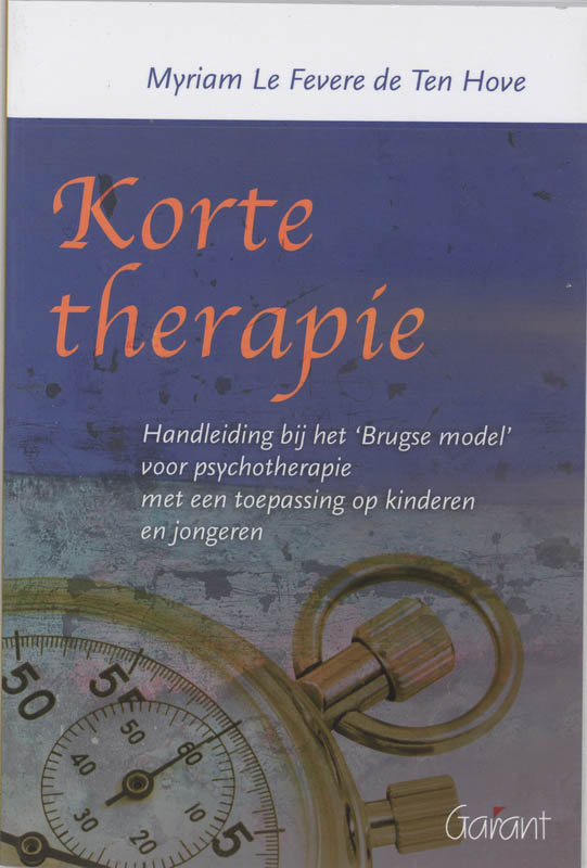 Omslag van Korte therapie