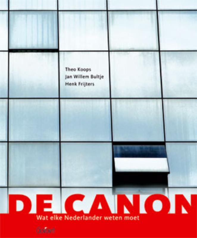 Omslag van De canon