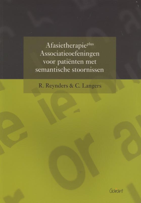 Omslag van Afasietherapie plus