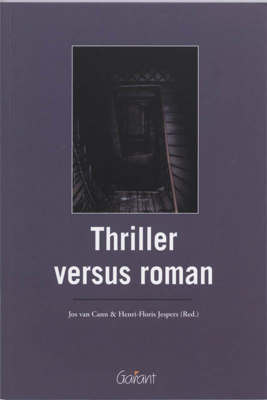 Omslag van Thriller versus roman