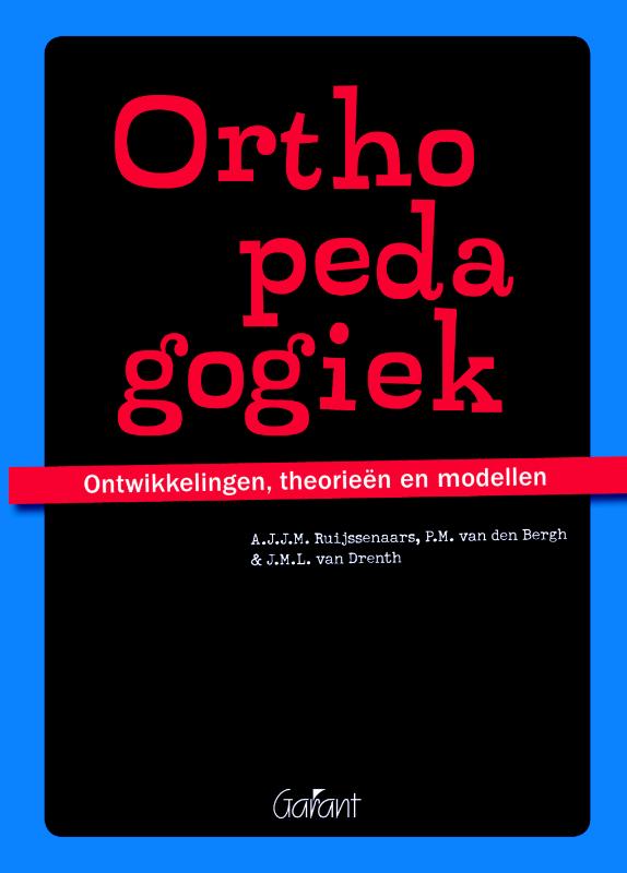 Omslag van Orthopedagogiek.