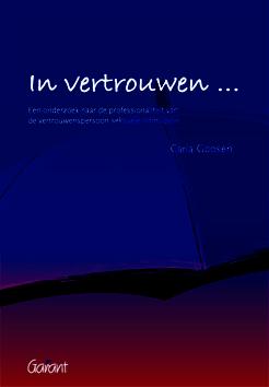 Omslag van In vertrouwen...