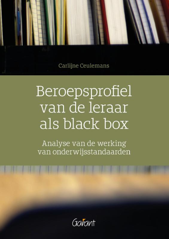 Omslag van Beroepsprofiel van de leraar als black box