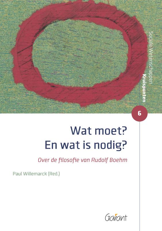 Omslag van Wat moet? En wat is nodig?