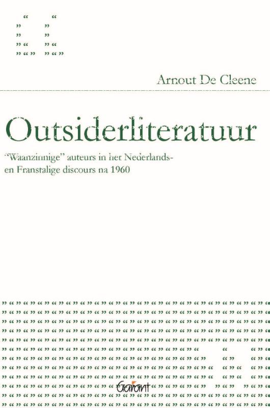 Omslag van Outsiderliteratuur