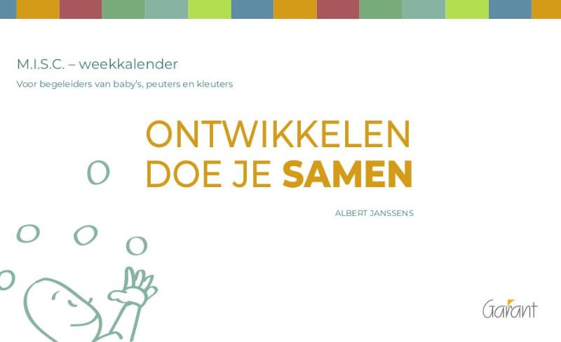Omslag van Ontwikkelen doe je samen – Weekkalender M.I.S.C.