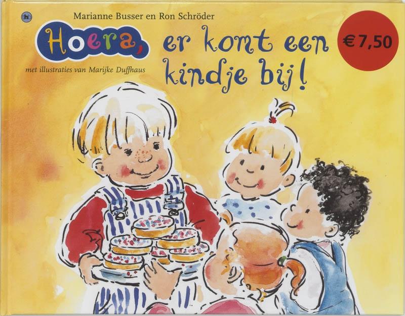 Omslag van Hoera, er komt een kindje bij!