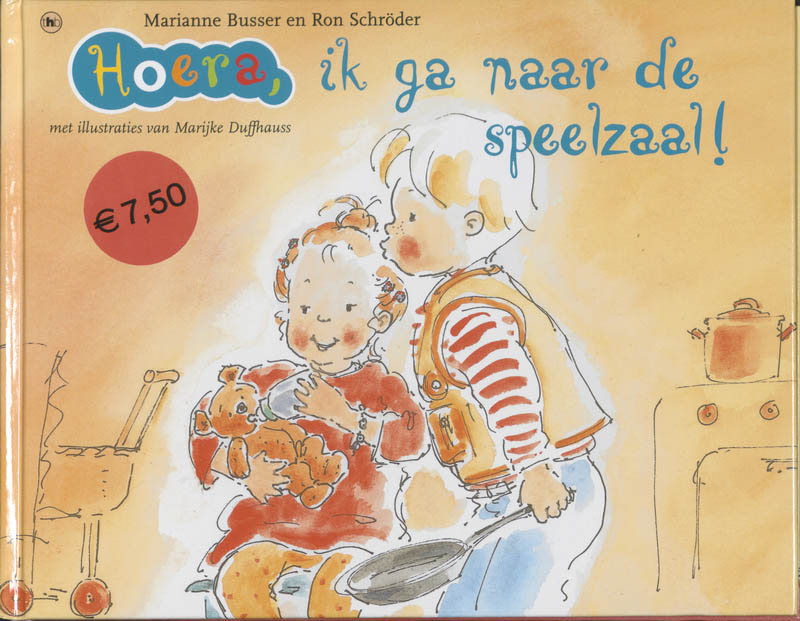 Omslag van Hoera, ik ga naar de speelzaal!