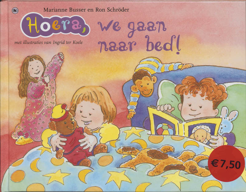 Omslag van Hoera, we gaan naar bed!