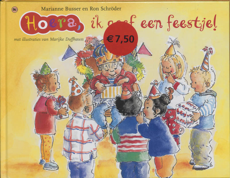 Omslag van Hoera, ik geef een feestje!