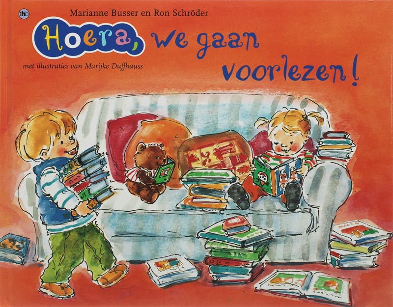 Omslag van Hoera, we gaan voorlezen