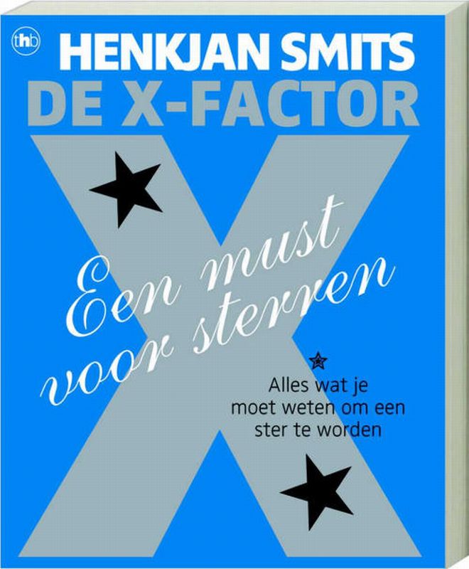Omslag van De X-factor, een must voor sterren